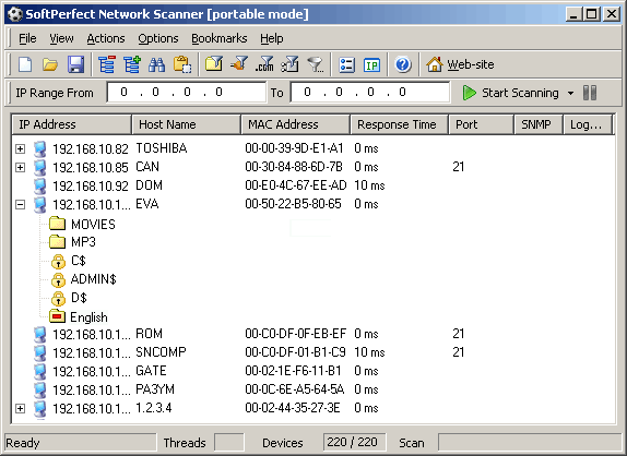 INet Network Scanner 2.6 Download